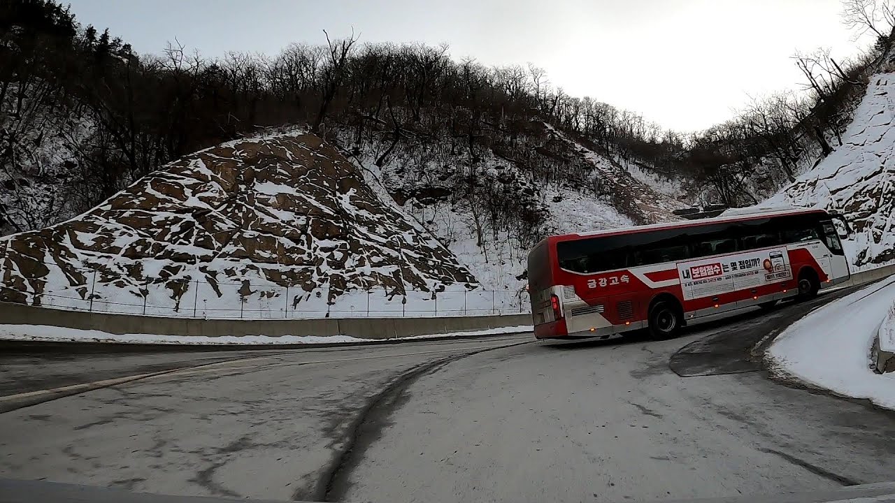 [Road Cam i30] 강원도 한계령고개 외부 주행영상 [Full HD 60FPS]