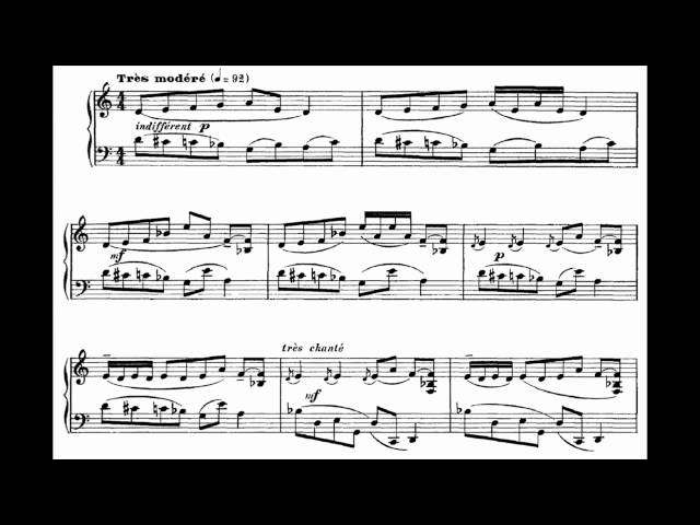 Poulenc - 3 Mouvements perpétuels : Eric Le Sage, piano