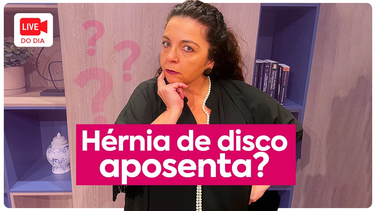 Quem tem hérnia de disco lombar pode se aposentar? - ABADV