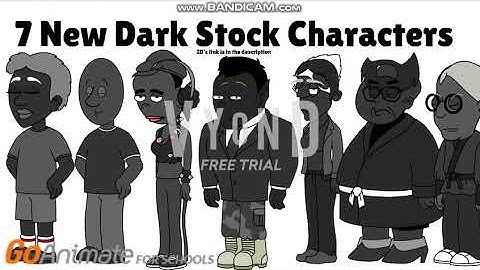 7 New Dark Stock Characters