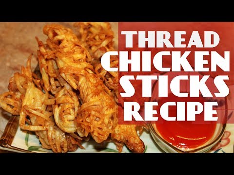 Crispy Chicken Starter BY CHEF FOOD | Thread Chicken Recipe | Crispy Chicken Sticks | Iftar recipes