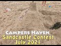 Campers haven sandcastle competition 2021