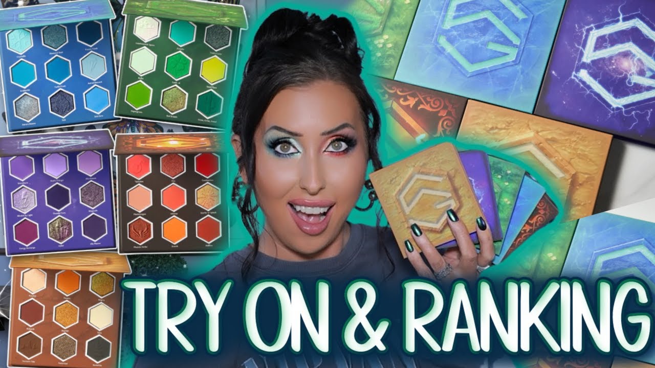 GAME BEAUTY ELEMENTAL BLAST PALETTES 3 LOOKS, SWATCHES, & RANKING