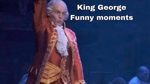 King George funny moments from Hamilton! CREDITS to Lin Miranda, Jonathan Groff!