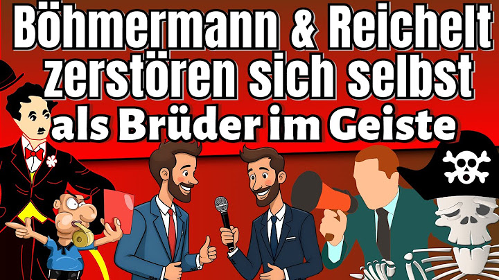 Böhmermann & Reichelt zerstören sich selbst als Brüder im Geiste [ Meinungspirat ]