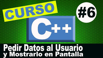 ⭐ Como PEDIR DATOS al usuario y MOSTRARLOS en PANTALLA en C++