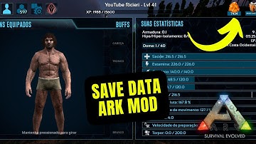 ARK SAVE DATA MOD 2.0.28 || FREE AMBER || IPAD MODE