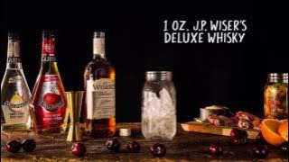 McGuinness & J.P. Wiser’s Deluxe: Apple Whisky Sour