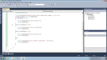 Programming C# 06 : Branching with the if Decision Statement and the Conditional Operator