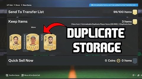 How to ACCESS Duplicate Storage in FC 25 ✅ 2025 Easy Guide | ACCESS Duplicated Players in EA FC 25