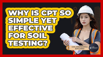 Why Is CPT So Simple Yet Effective For Soil Testing? - Civil Engineering Explained