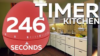 246 seconds Cooking timer | 4min 6sec Egg TIMER