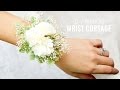 DIY Ribbon Wrist Corsage | Simple and Easy