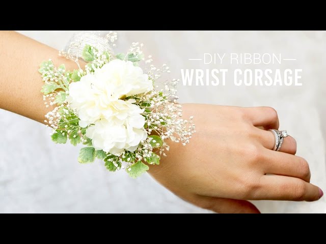 DIY: Silk Flower Corsage