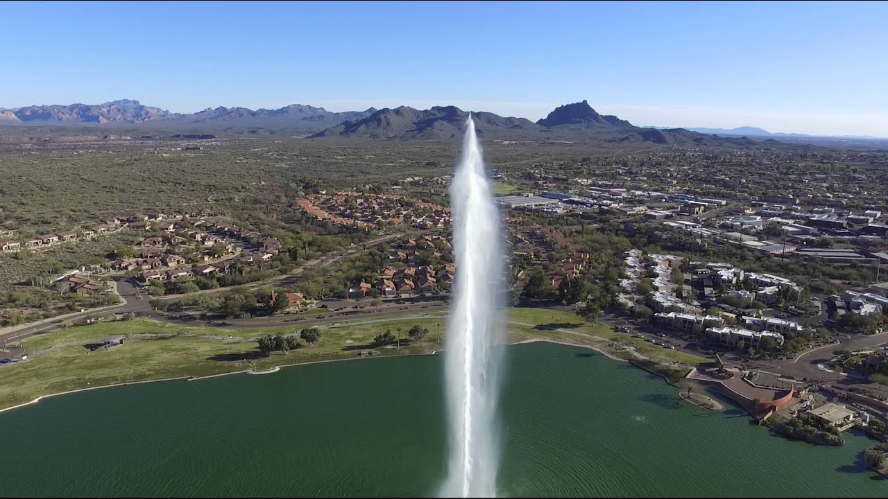 Fountain Hills AZ Drone Flying YouTube