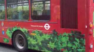 Arriva London Volvo B5LH Gemini HV2 LJ09KOE engine sound