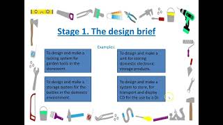 Design: Stage 1 the design Brief - Design and Technology