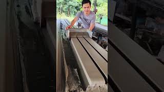 เท รีดๆ #asmr #cementart #buildingdesign #cementdesign #wood #constructiondesign #fypシ゚viral #diy