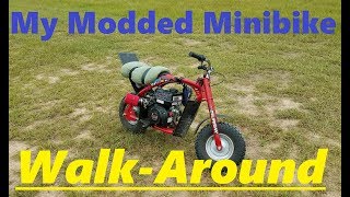 My Modded Minibike Walk-around (Murry Minibike)
