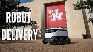 Starship Autonomous Food Delivery Robots Deployed at University of Houston