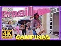 【4K】WALK   Campinas SP walking tour Brazil 4k documentary slow tv reality show travel channel