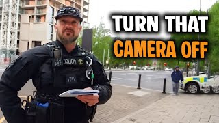 “UK Cop PULLS GUN on Brave Auditor in SHOCKING Moment—But It Backfires BADLY On Camera!”