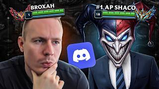 I ASKED RANK 1 AP SHACO FOR A COACHING SESSION!? screenshot 1