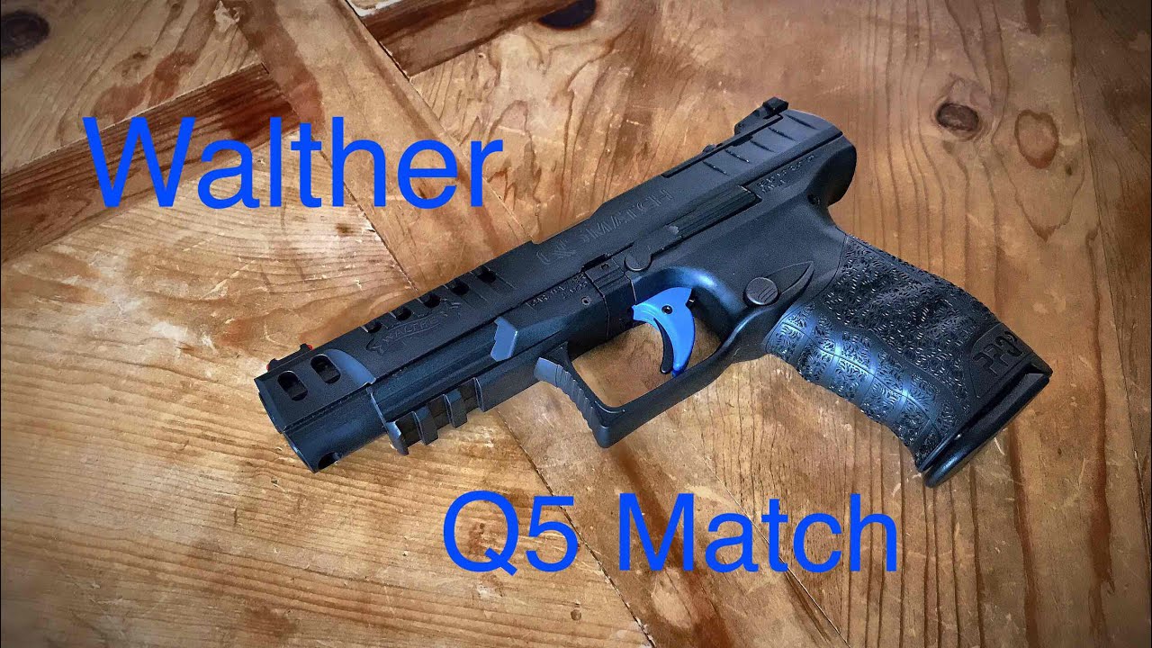 walther ppq q5 match batman s gun youtube
