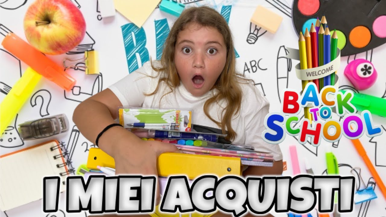 I MIEI ACQUISTI  Back To School SCUOLA MEDIA  by Marghe Giulia Kawaii