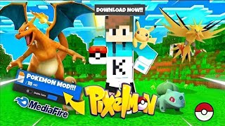 Most Epic Pokémon Addon for MCPE 1.21+  Pixelmon in Minecraft PE