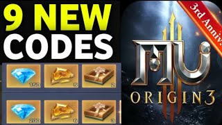 Sept⚡MU Origin 3 Gift Codes 2025 | MU Origin 3 Codes - How To Redeem Code