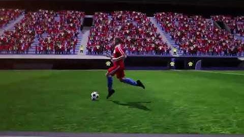 Procedural running / dribbling soccer ball in Unity