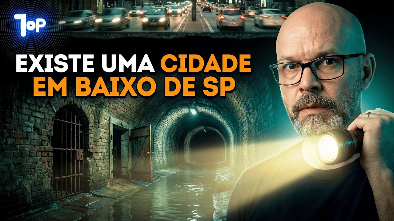 A CIDADE SECRETA escondida DEBAIXO de São Paulo