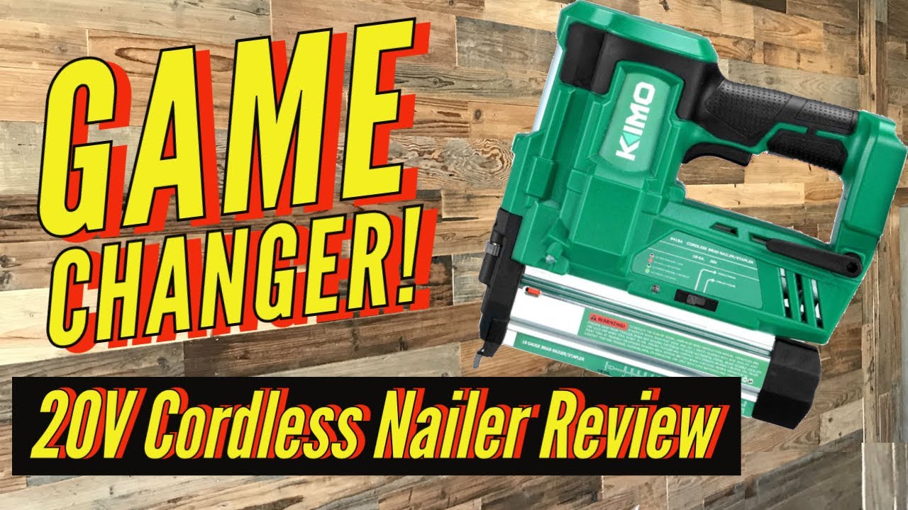 Kimo 20v 18 Gauge Cordless Brad Nailer 