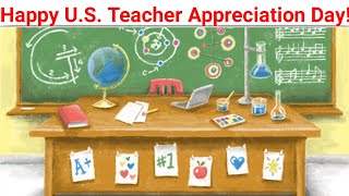 US Teacher Appreciation Day 2022 | Google Doodle | National Teacher Appreciation Week 2022