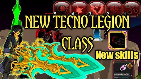 AQW PS - Evolution Worlds (New Tecno Legion Class + New Skills Events) 2023