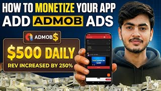 How To Monetize Your App With AdMob Ads (2026) | Earn $500/Day Using Android Studio in Mobile phone screenshot 3