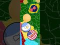 BRIGA NA AMÉRICA DO SUL (PARTE 1) #youtubeshorts #countryballs