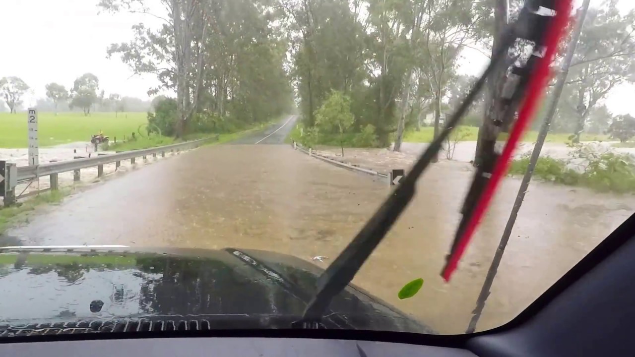 Plunkett Rd Flooding, Tamborine, Back YouTube