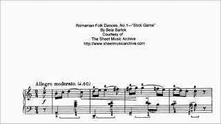 Bartok Sz.56 Romanian Folk Dances (Complete)