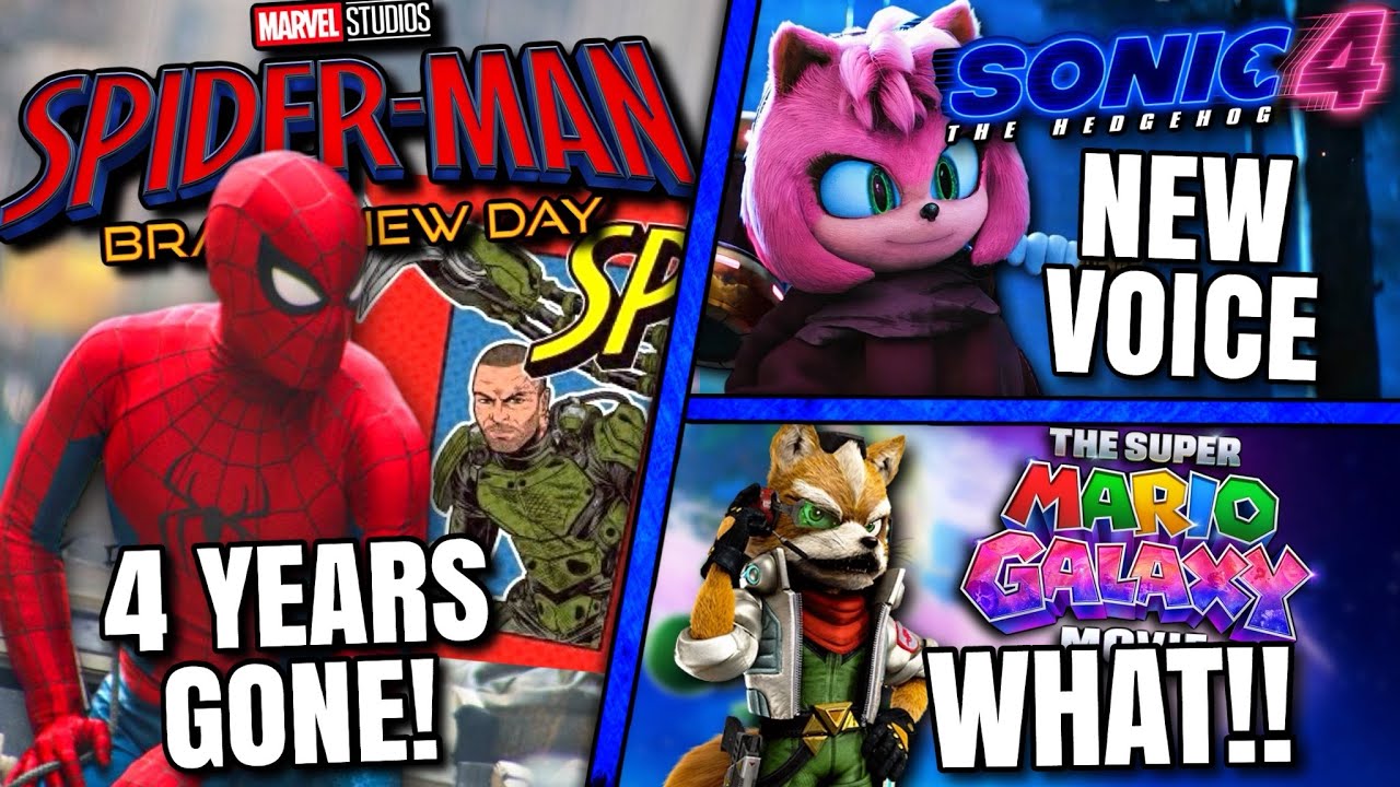 Spider-Man 4 Time Jump, Sonic 4 Amy Cast, Smash Bros Movie Tease & MORE!!