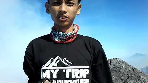 Puncak garuda mt merapi
