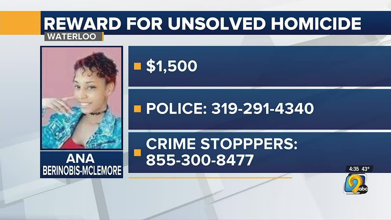 Reward offered for information in unsolved Waterloo homicide - YouTube
