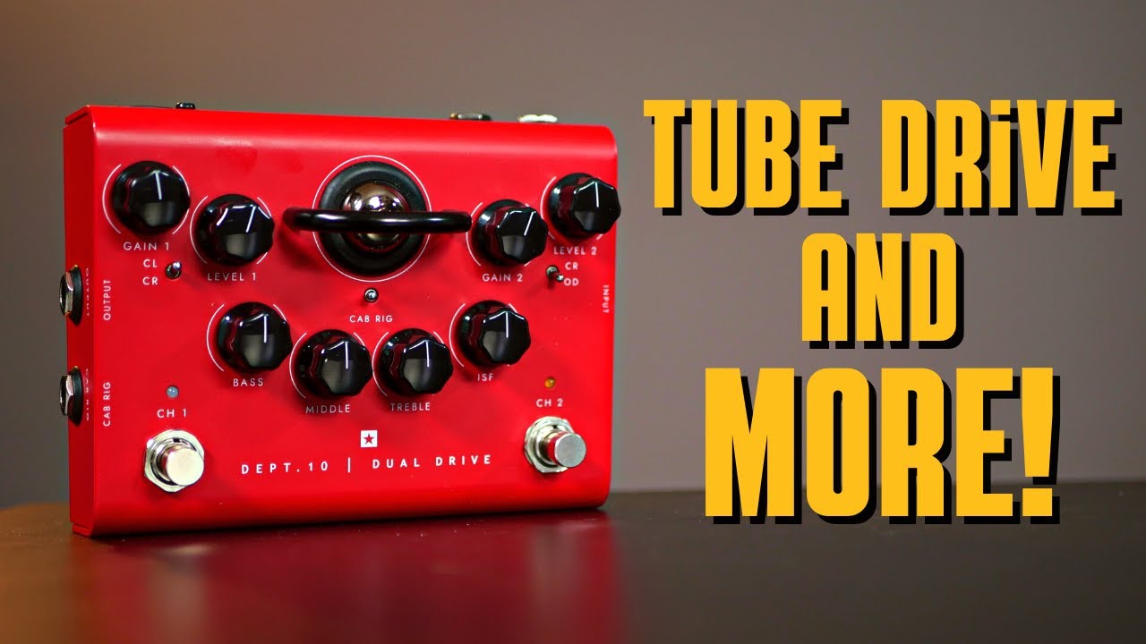 Blackstar - Dept.10 Dual Drive | L'overdrive à lampe ultra flexible