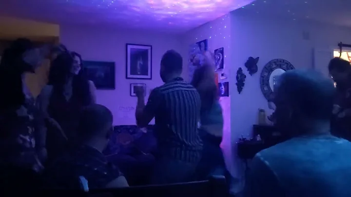 AMAZING DANCING at Improv Drum Circle Jam! Susan, ...