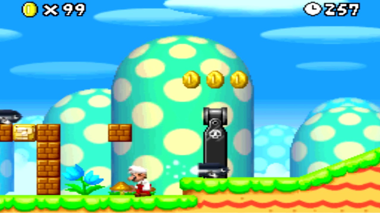 New Super Mario Bros (DS) World 7-5 Alternate