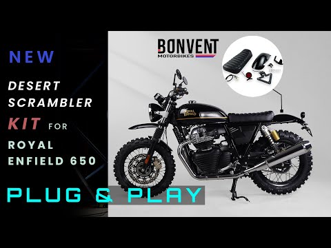Interceptor 650 & GT 650 Scrambler Kit Installation Tutorial video
