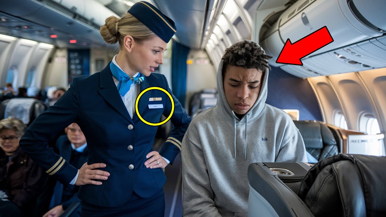 Стюардесса издевается над чернокожим подростком — его отец расторгает контракт с авиакомпанией!