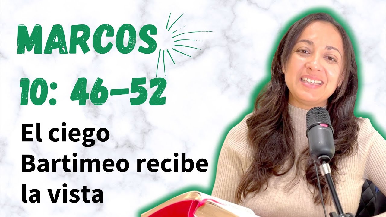 Marcos 10:46-52 (El ciego Bartimeo recibe la vista) - Kateryna Karreras