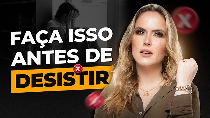 Faça Isso Antes de Desistir | Produtividade